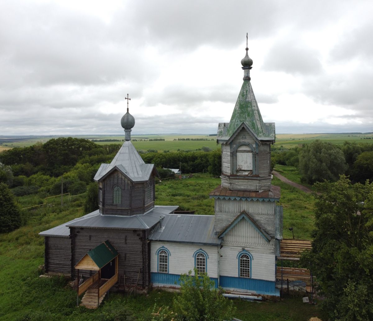 Церковь Николая Чудотворца, Лопатино (Сергачский район, Нижегородская область). фасады