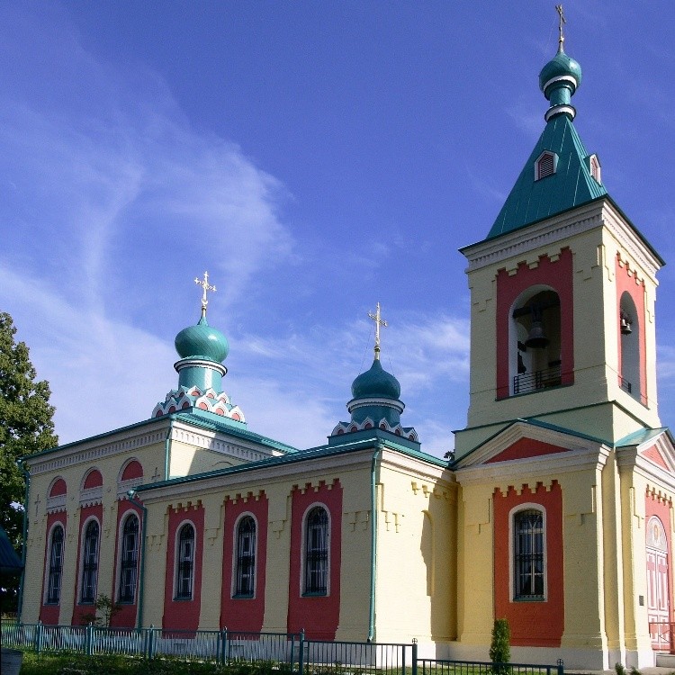 Буриново. Церковь Спаса Преображения. фасады, вид с севера