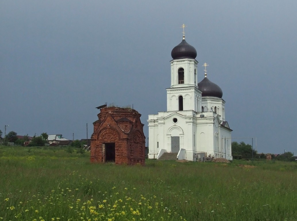 Сергач. Церковь Илии Пророка в Ключёве. фасады