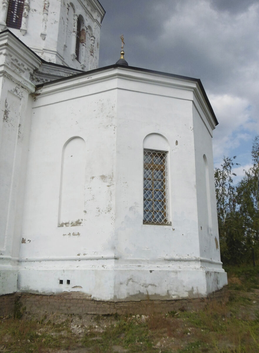 Церковь Илии Пророка в Ключёве, Сергач (Сергачский район, Нижегородская область). архитектурные детали, Апсида церкви