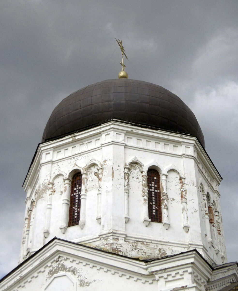 Церковь Илии Пророка в Ключёве, Сергач (Сергачский район, Нижегородская область). архитектурные детали, Купол основного объема церкви