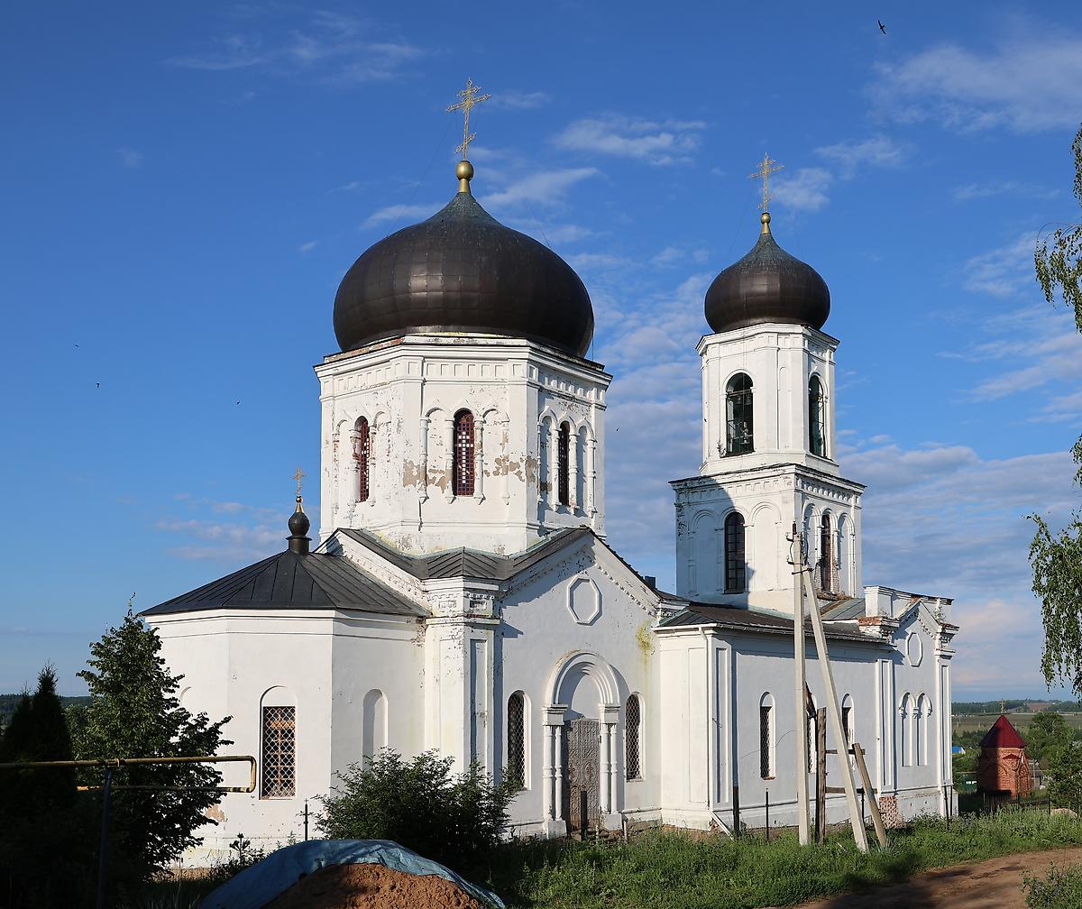 фасады. Церковь Илии Пророка в Ключёве, Сергач (Сергачский район, Нижегородская область)