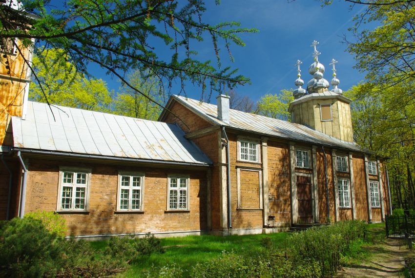 Церковь Казанской иконы Божией Матери на Ивановском кладбище, Рига (Рига, город, Латвия). архитектурные детали