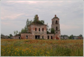 Поддыбье. Церковь Спаса Преображения