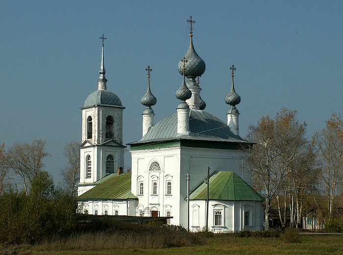 Церковь Введения во храм Пресвятой Богородицы, Елховка (Тейковский район, Ивановская область). фасады