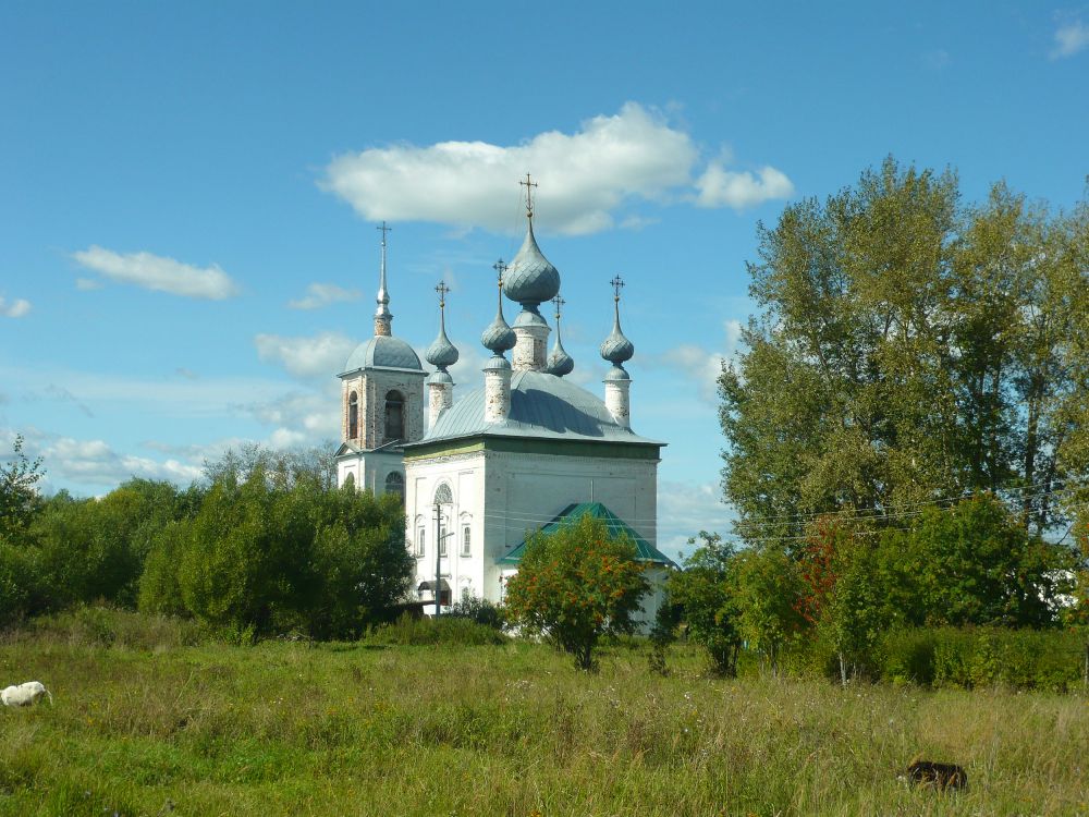 Елховка. Церковь Введения во храм Пресвятой Богородицы. фасады