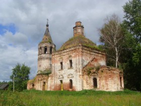 Обёзово. Церковь Спаса Преображения