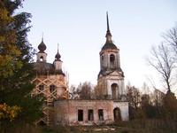 Церковь Димитрия Солунского, , Дмитриевское, Заволжский район, Ивановская область