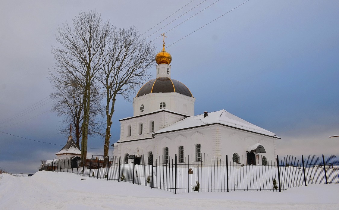 Встеселово. Церковь Николая Чудотворца. фасады