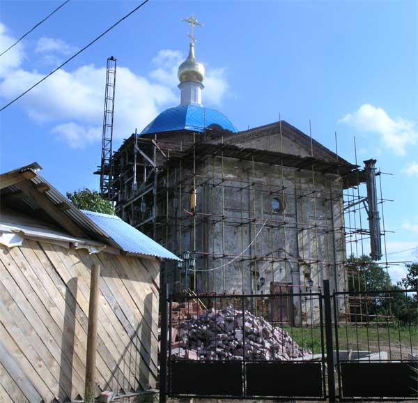 Лукино. Церковь Воздвижения Креста Господня. дополнительная информация