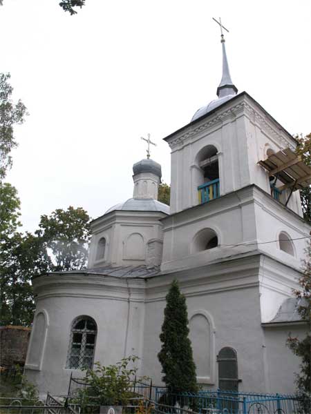 Церковь Жён-мироносиц, Остров (Островский район, Псковская область). фасады