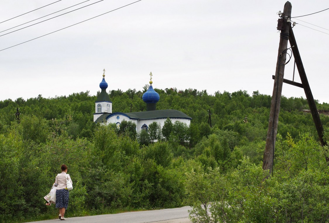 Церковь Михаила Архангела в Рослякове, Мурманск (Мурманск, город, Мурманская область). фасады