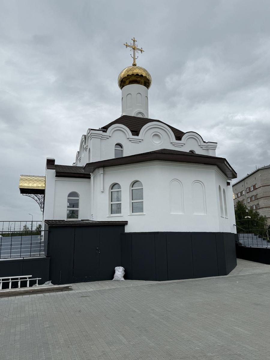 Церковь Рождества Пресвятой Богородицы, Харп (Приуральский район, Ямало-Ненецкий автономный округ). фасады, Вид с юго-востока