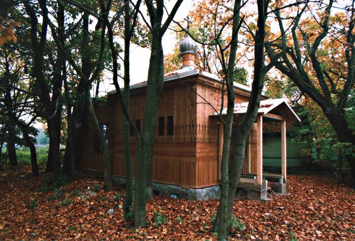 Часовня Тамары Царицы, Красносельский район (Санкт-Петербург, г. Санкт-Петербург). фасады, Общий вид после реставрации