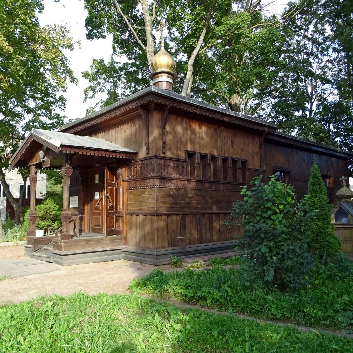 Часовня Тамары Царицы, Красносельский район (Санкт-Петербург, г. Санкт-Петербург). фасады, Часовня Тамары Царицы.