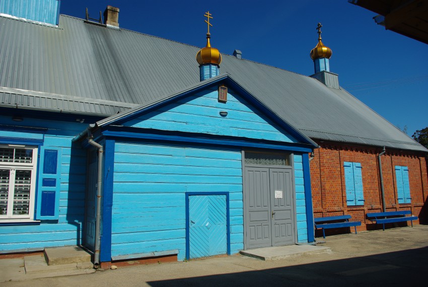 Моленная Покрова Пресвятой Богородицы, Екабпилс (Екабпилсский край, Латвия). архитектурные детали