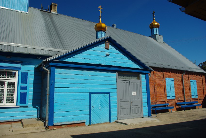 Екабпилс. Моленная Покрова Пресвятой Богородицы. архитектурные детали