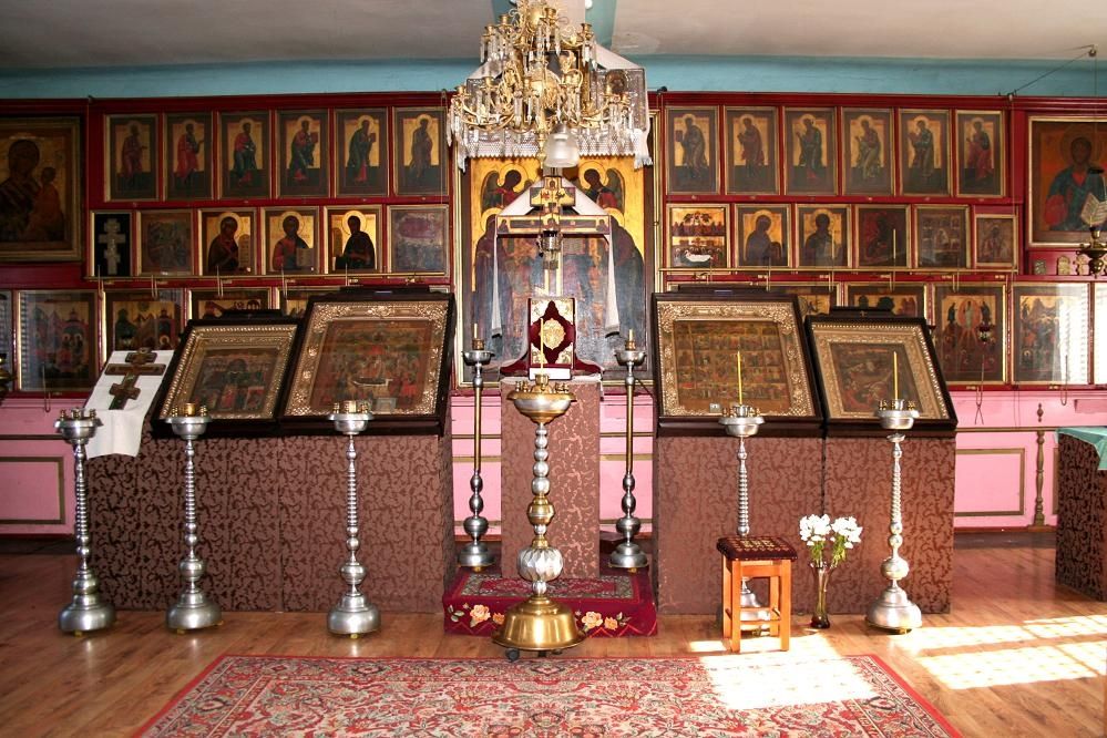 Моленная Покрова Пресвятой Богородицы, Екабпилс (Екабпилсский край, Латвия). интерьер и убранство