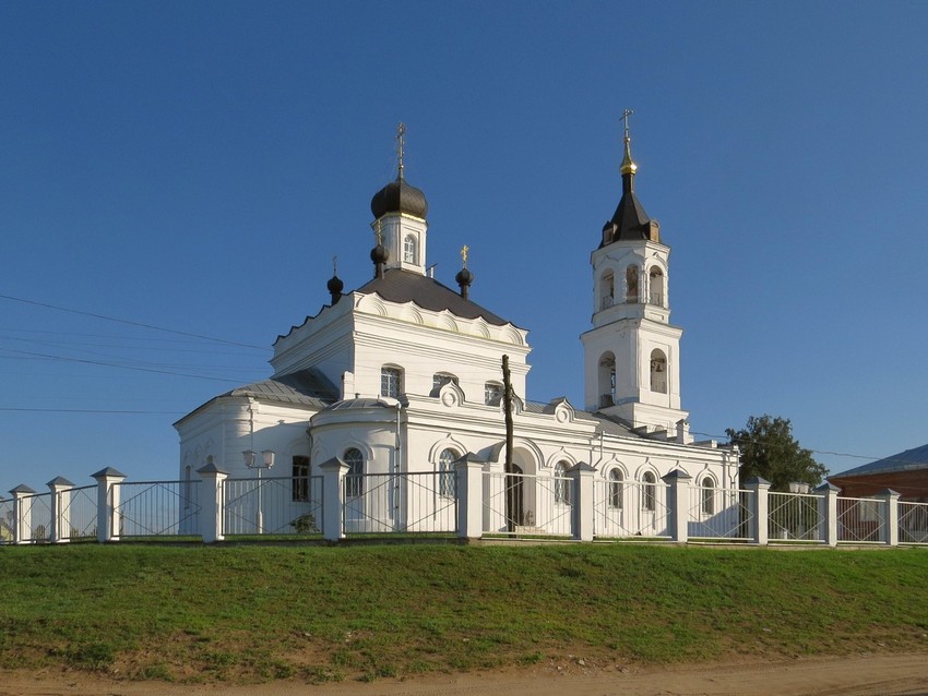 Юшта. Церковь Николая Чудотворца. фасады