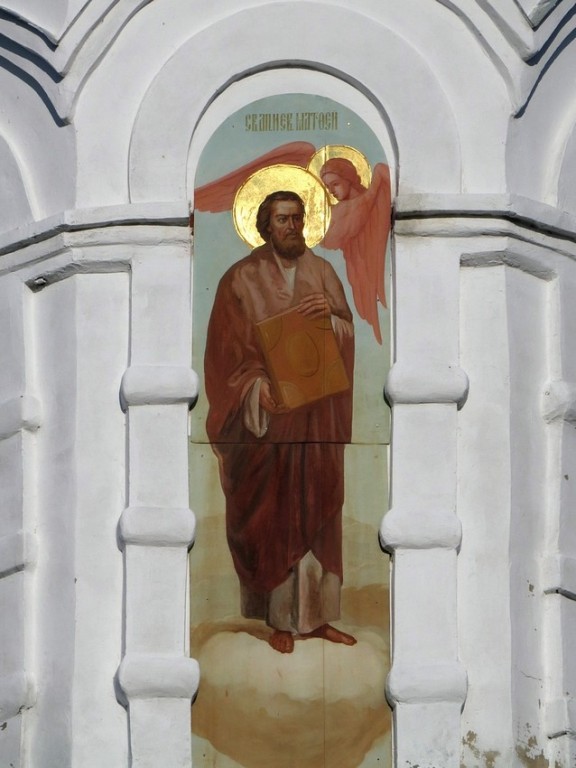 Церковь Николая Чудотворца, Юшта (Шиловский район, Рязанская область). архитектурные детали, Фрагмент фасада колокольни