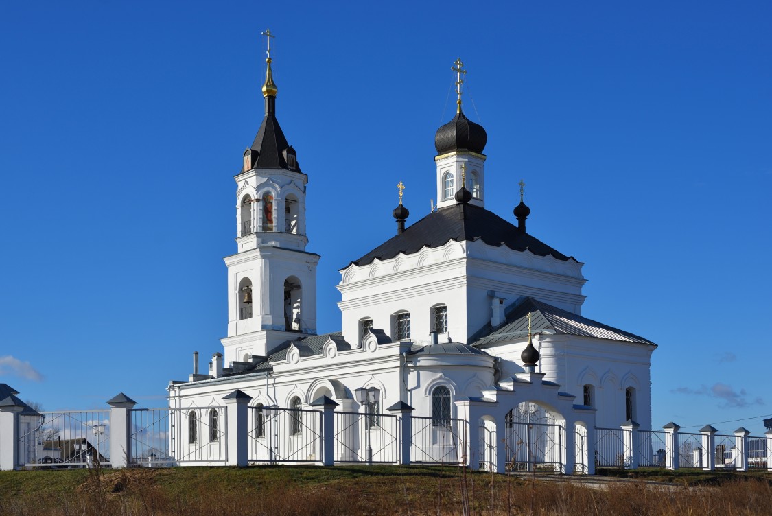 Юшта. Церковь Николая Чудотворца. фасады