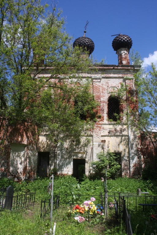 Гайново. Церковь Покрова Пресвятой Богородицы. фасады