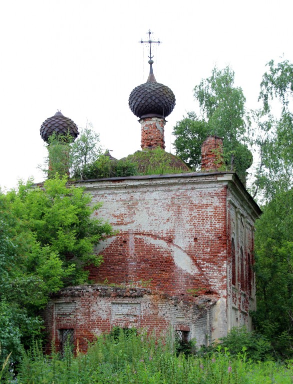 Гайново. Церковь Покрова Пресвятой Богородицы. фасады