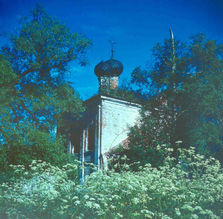 Гайново. Церковь Покрова Пресвятой Богородицы. фасады, 1994