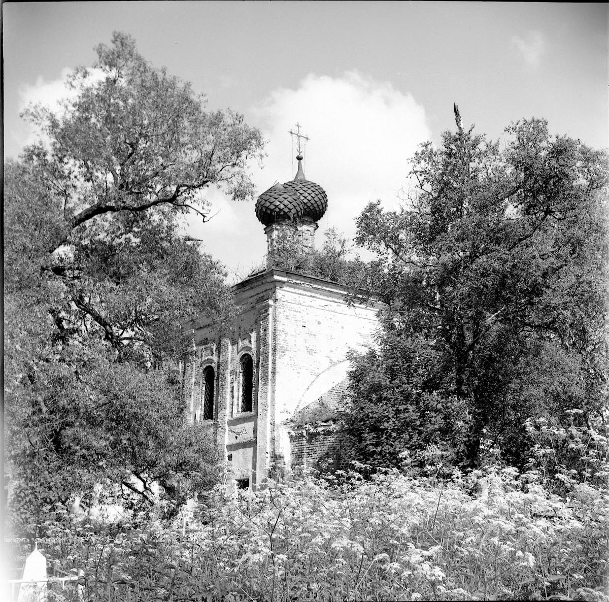 фасады. Церковь Покрова Пресвятой Богородицы, Гайново (Кимрский район и г. Кимры, Тверская область)
