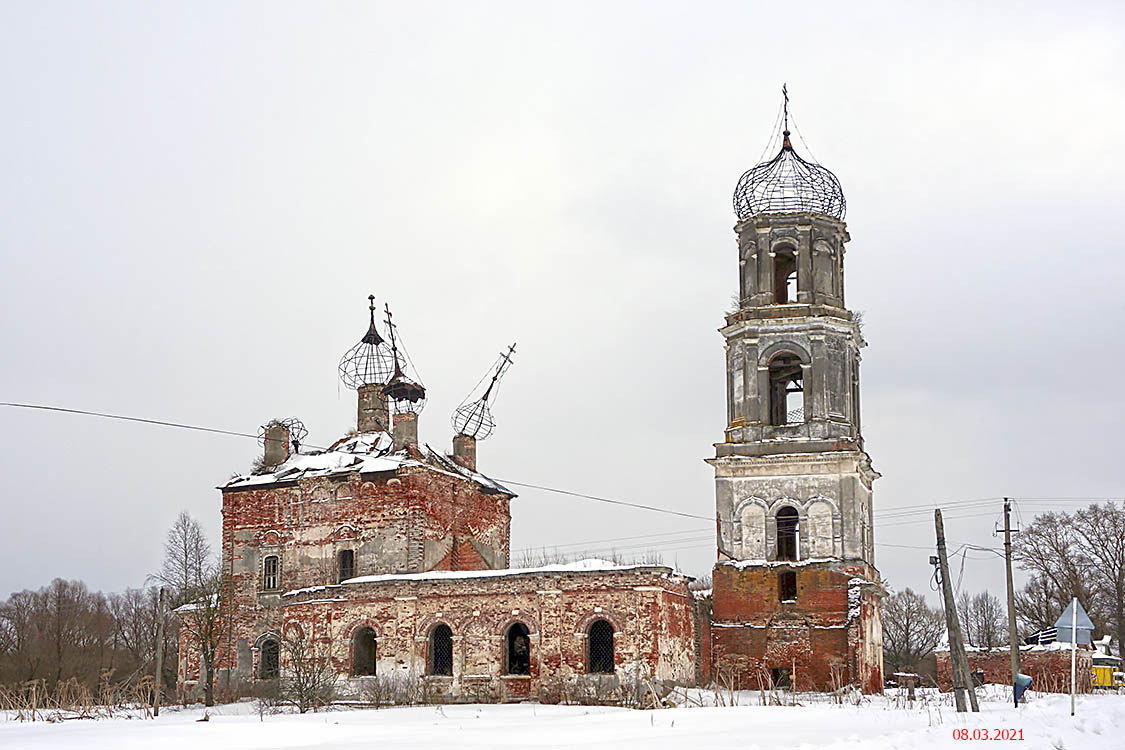 Церковь Воскресения Христова, Стоянцы (Кимрский район и г. Кимры, Тверская область). фасады