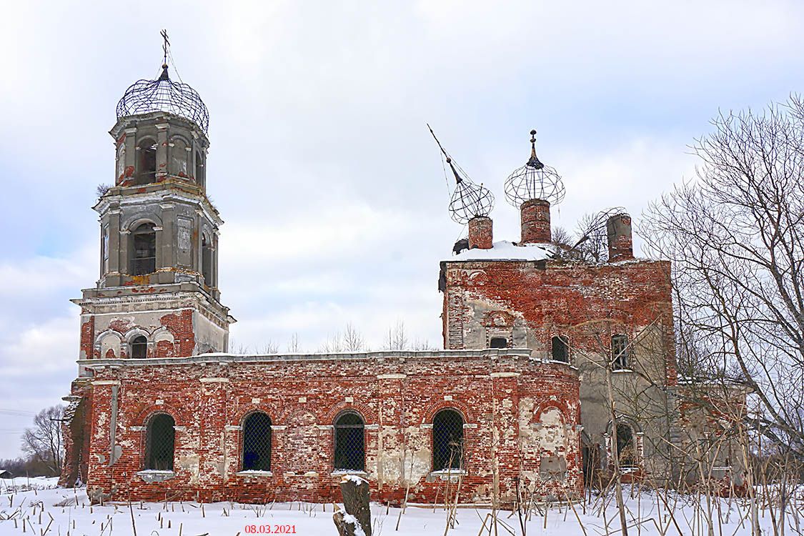 Церковь Воскресения Христова, Стоянцы (Кимрский район и г. Кимры, Тверская область). фасады