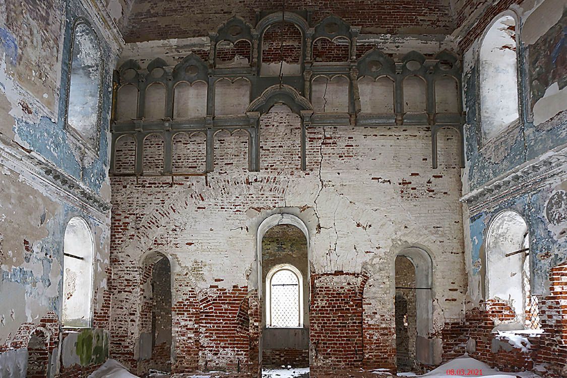 Церковь Воскресения Христова, Стоянцы (Кимрский район и г. Кимры, Тверская область). интерьер и убранство