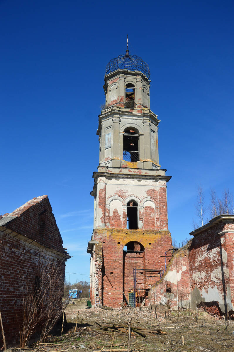 Церковь Воскресения Христова, Стоянцы (Кимрский район и г. Кимры, Тверская область). фасады