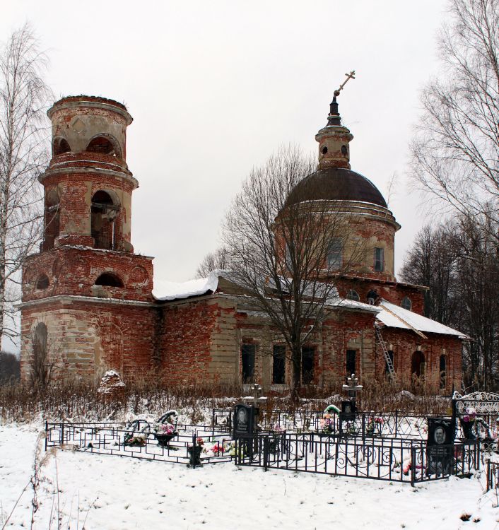 Церковь Николая Чудотворца, Пухлима (Кимрский район и г. Кимры, Тверская область). фасады