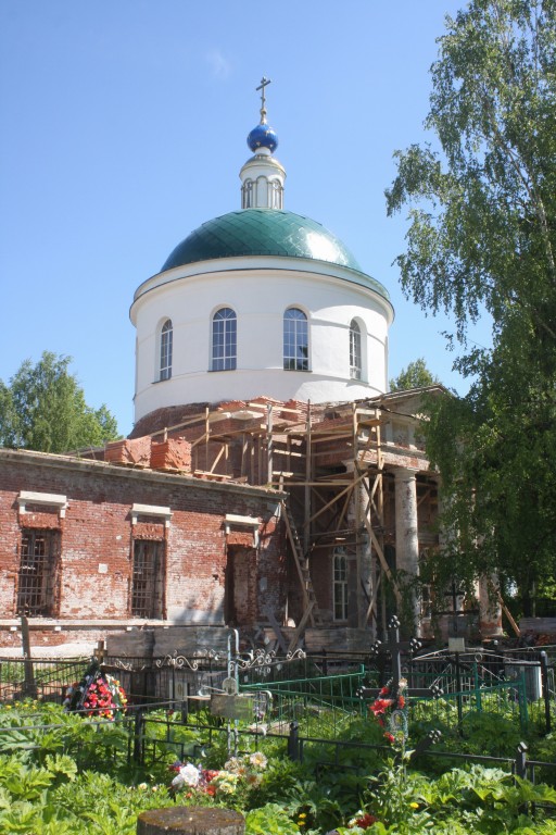 Церковь Троицы Живоначальной, Крутец (Конаковский район, Тверская область). документальные фотографии
