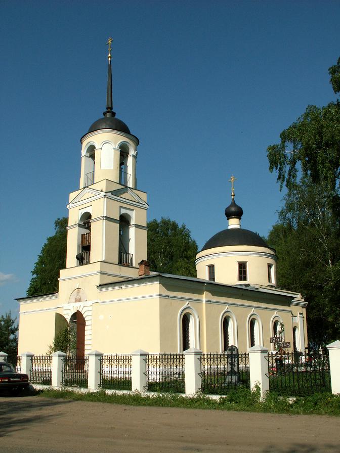 Церковь Николая Чудотворца, Каюрово (Кимрский район и г. Кимры, Тверская область). фасады
