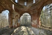 Церковь Михаила Архангела, Северная сторона основного объема<br>, Архангельское, урочище, Кимрский район и г. Кимры, Тверская область