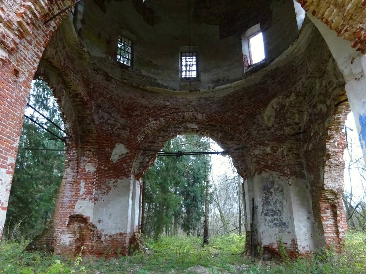 интерьер и убранство. Церковь Михаила Архангела, Архангельское, урочище (Кимрский район и г. Кимры, Тверская область)