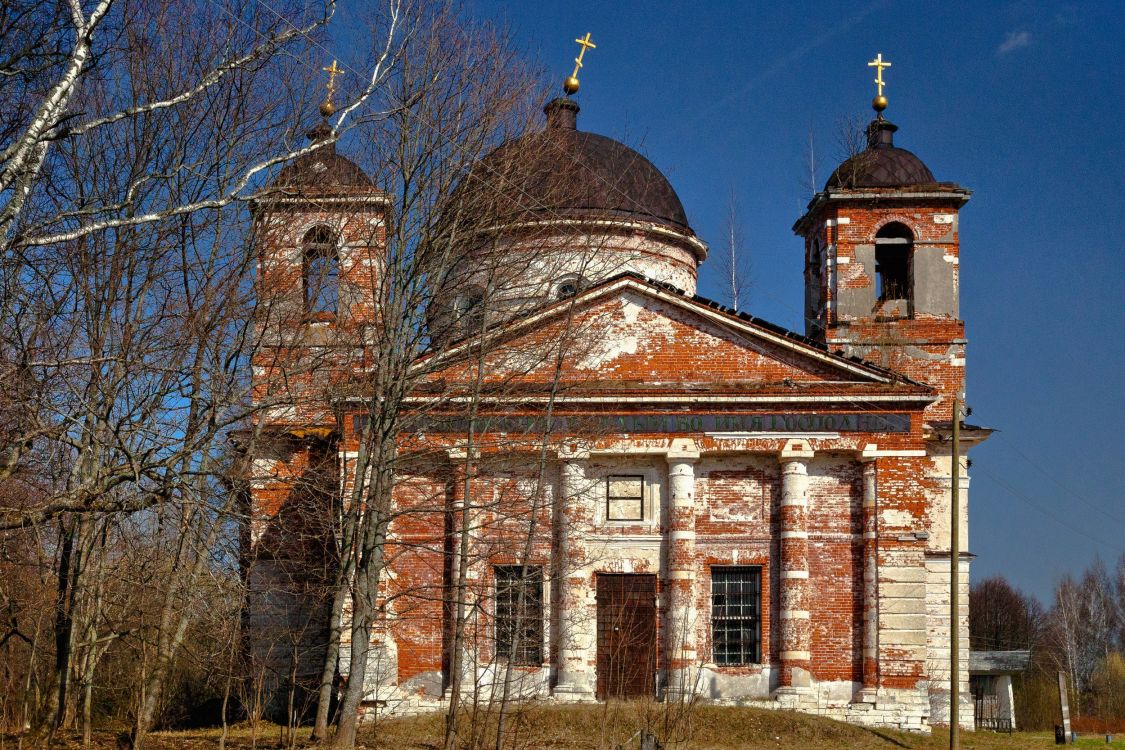 Церковь Димитрия Солунского, Печетово (Кимрский район и г. Кимры, Тверская область). фасады
