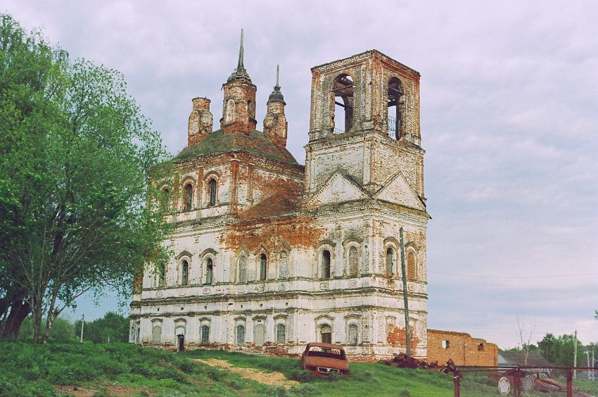 Туртино. Церковь Иоанна Богослова. фасады, северо-западный фасад