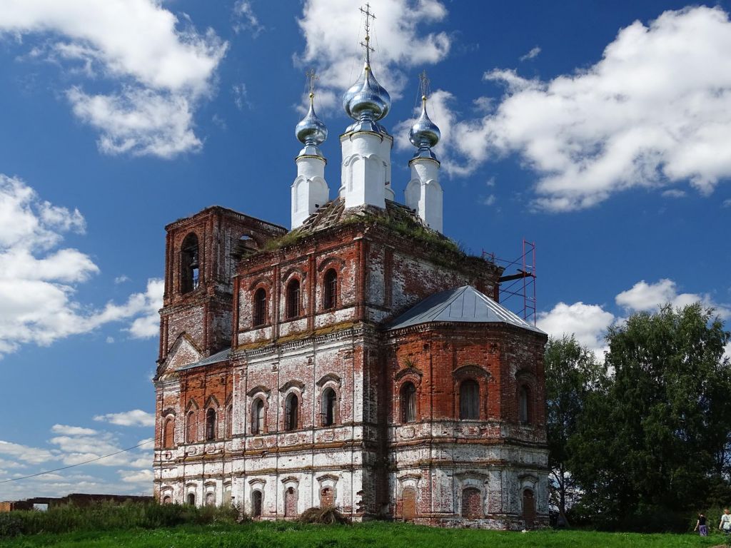 Церковь Иоанна Богослова, Туртино (Суздальский район, Владимирская область). фасады