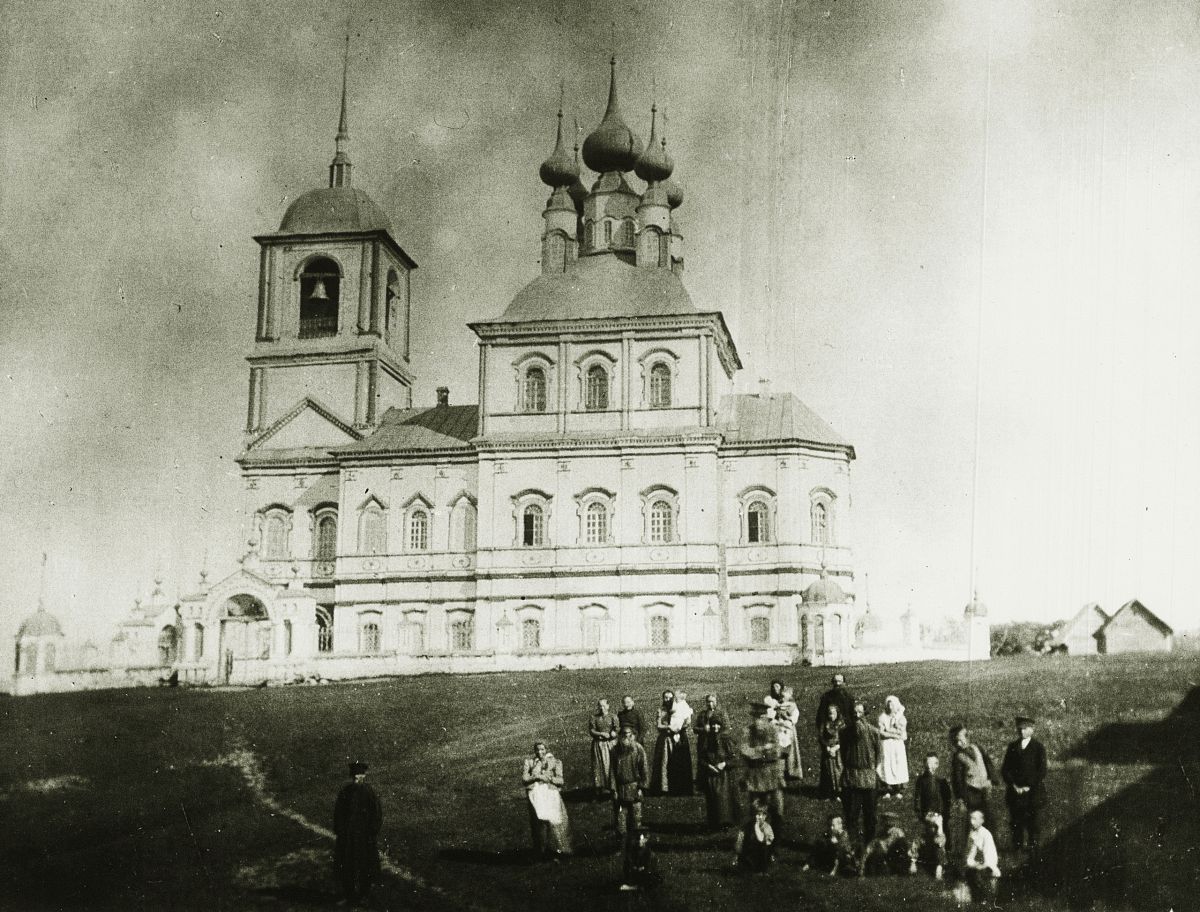 Церковь Иоанна Богослова, Туртино (Суздальский район, Владимирская область). архивная фотография, Старинное фото из частного архива