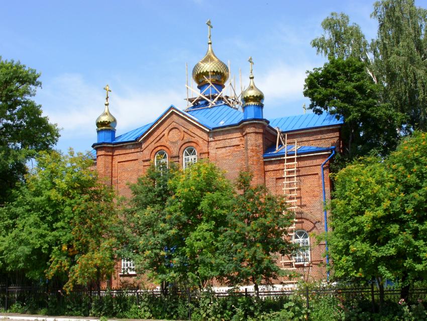 Церковь Покрова Пресвятой Богородицы, Клейменово (Орловский район, Орловская область). фасады, Южный фасад церкви