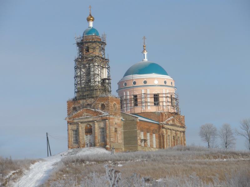 Паслово. Церковь Казанской иконы Божией Матери. фасады