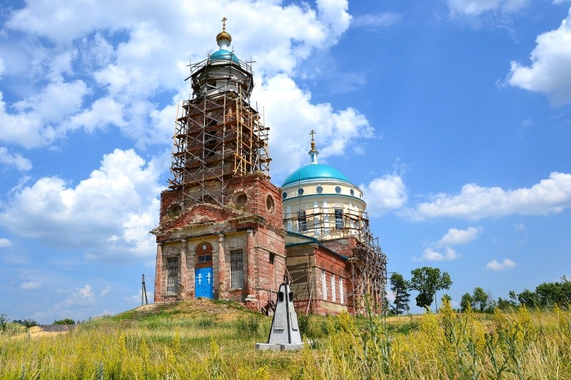 Церковь Казанской иконы Божией Матери, Паслово (Орловский район, Орловская область). документальные фотографии
