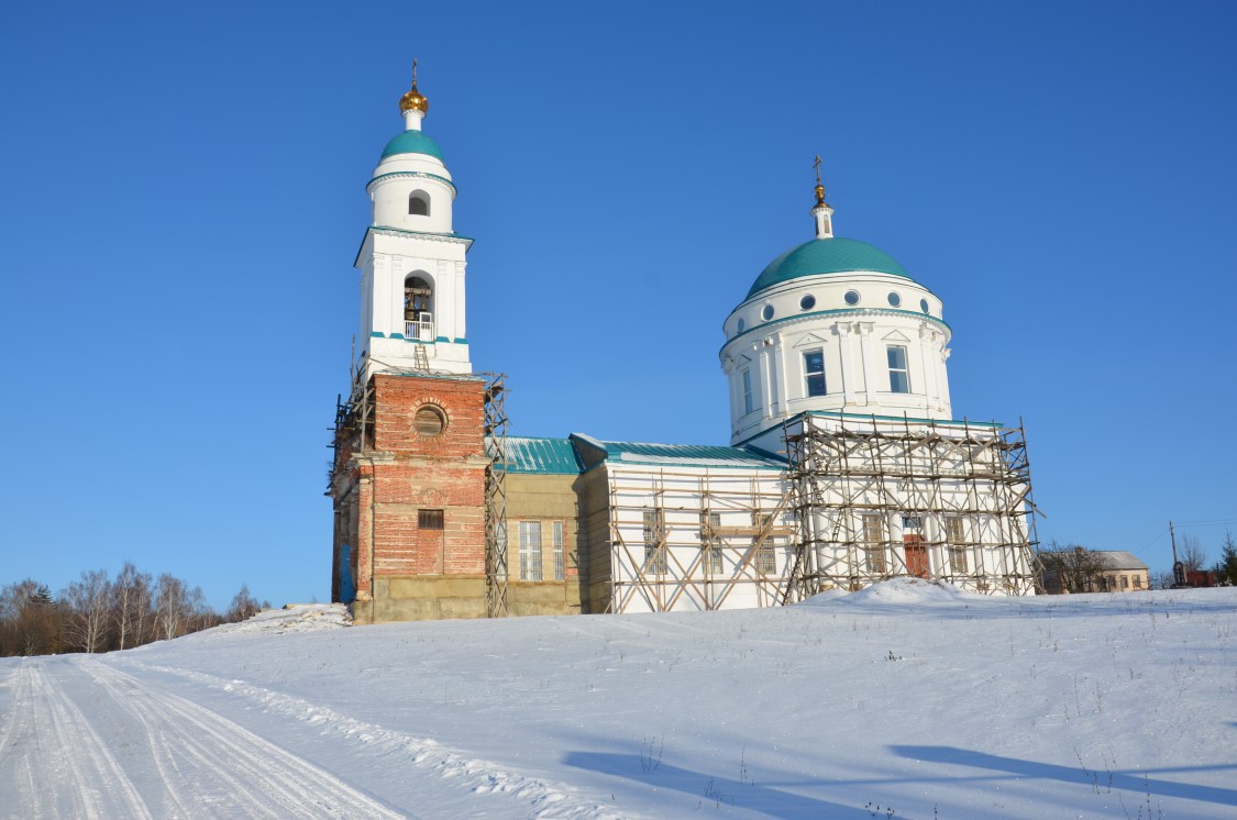 Церковь Казанской иконы Божией Матери, Паслово (Орловский район, Орловская область). документальные фотографии