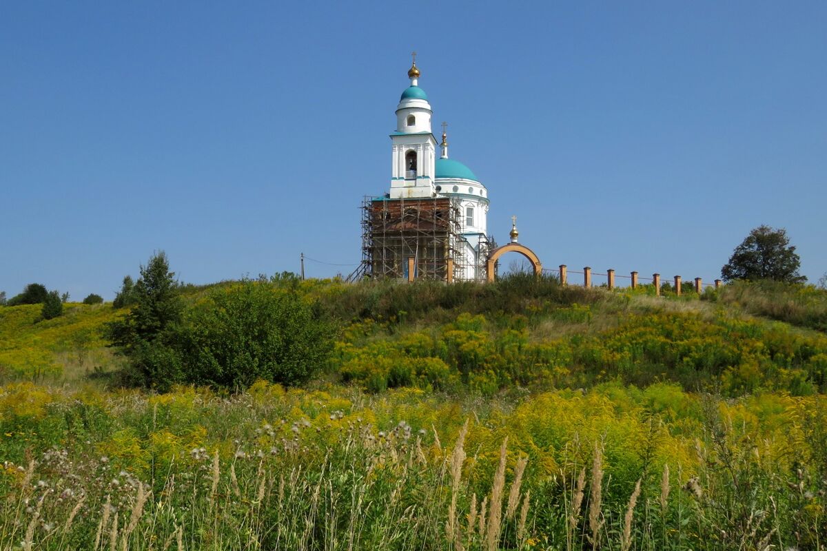Церковь Казанской иконы Божией Матери, Паслово (Орловский район, Орловская область). фасады