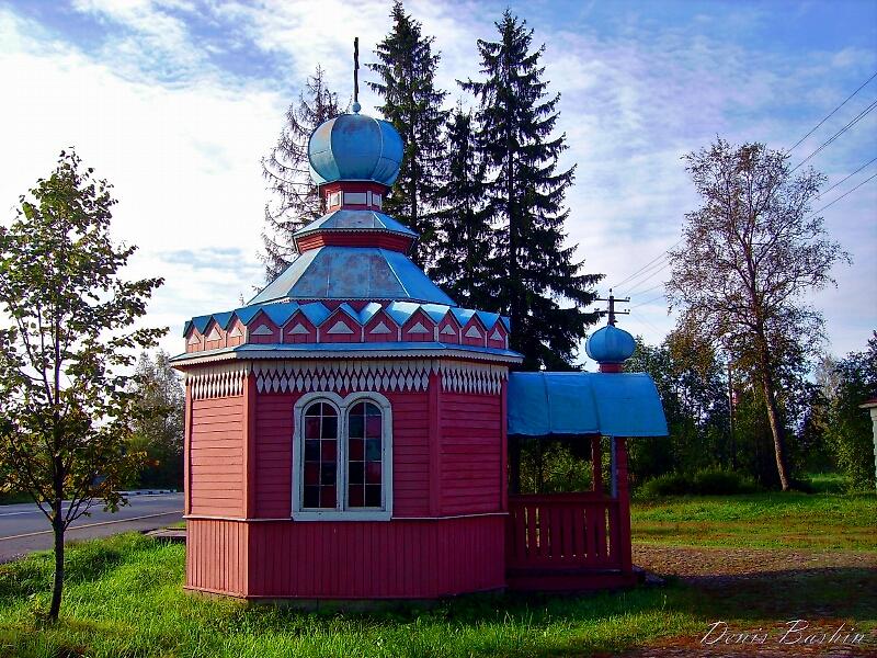 фасады. Часовня Космы и Дамиана, Выра (Гатчинский район, Ленинградская область)