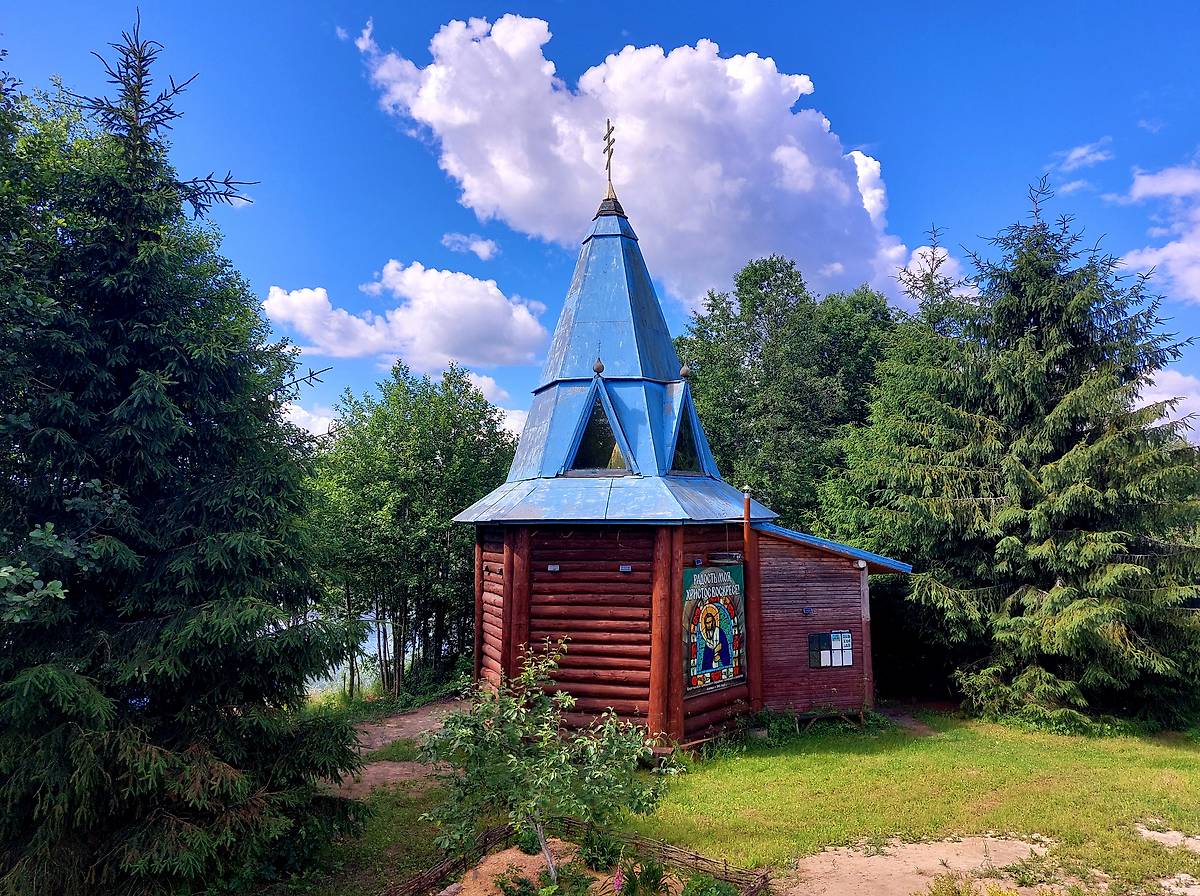 фасады. Часовня Серафима Саровского, Борисово (Приозерский район, Ленинградская область)