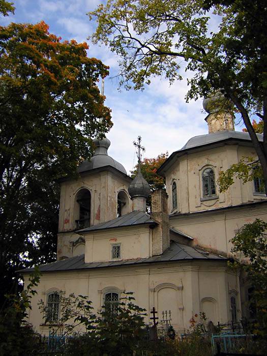 Павы. Церковь Покрова Пресвятой Богородицы. фасады